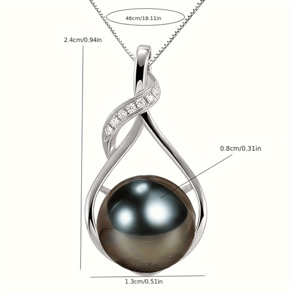 Tahitian-Black-Pearl-Necklace - Image 5